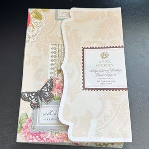 Anna Griffin Inspirational Collage Card Toppers Die Cuts AG940 New